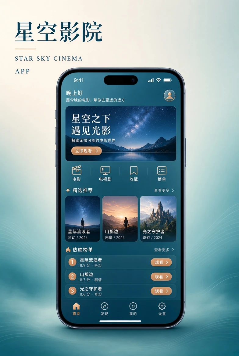 星空影院移动阅读画面